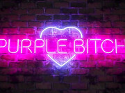 Purple Bitch - 1st Horse Dildo Testing by Ahri And Real [manyvids blowjob dildo chaturbate bongacams amateur teen anal]