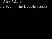 Alex Adams_Gorgeous Bare Feet in the Double Stocks