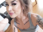 Spanky_Princess_Gorgeous_Tattooed_Babe_Gives_Pov_Bj