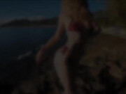 Leolulu Sunrise Blowjob Wake up Face fuck and Cum in Mouth