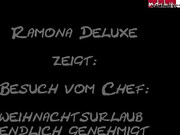 mydirtyhobby _Ramona-Deluxe - Besuch vom Chef - Weihnachtsurlaub endlich genehmigt