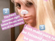 Blondie Fesser onlyfans _[0464068] New contest right tomorrow. Only for my Exclusive fans here! Love you so much guys!! [2017-08-15]