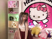 MiaMelon ManyVids _School Girl Dance Strip And Deepthroat