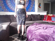 ReedandKelly _Lace Heels Amp Butt Plug