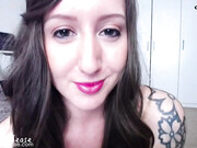 Elouise Please _Applying Pink Lipstick