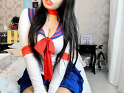 Emanuelly Raquel manyvids _214 - Sailor Mars Cosplay Fucking Dildo JOI