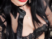 Goddess Ambra onlyfans_03-05-2020-Shhhh....follow the path of My red finger nail