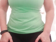 sexymatureaussielady-04-06-2019-7324018-WICKED WEDNESDAY titty reveal at the gym.