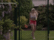 angelwicky-14-07-2019-8508594-Trying to play tennis but my boobies falling out My bra 