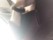 jaylenerio-23-12-2019-17009000-Modeling a sexy burgundy tight dress from Bebe