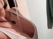 malvinaxo-07-07-2020-77092435-A little improvised wet t-shirt ha ha you like when its 