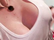 malvinaxo-07-07-2020-77092435-A little improvised wet t-shirt ha ha you like when its 