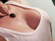 malvinaxo-07-07-2020-77092435-A little improvised wet t-shirt ha ha you like when its 