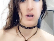 theperfectmistress_Super sloppy when I brush my teeth. Look at all that spit_25649013