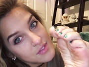 theperfectmistress_You love watching me lick my soles in this video Hehe_18969781