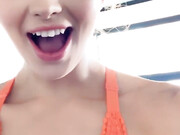 leahwintersxoxo-28-10-2019-13073035-Behind the scenes. Watching hearing the panda