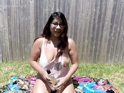 irlmommy23-17-08-2019-9766746-OIl rubbing and naked sun tanning outside.