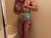 queenkarma69_Some sexy and soapy after gym shower time I take 3-4 showers a da_5118331