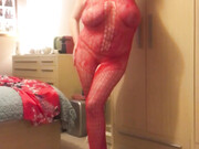 courtesananna-21-01-2018-1638042-EXCLUSIVE to onlyfans - NEW red bodystocking heels