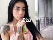 kimytv-14-06-2020-47296618-In the kitchen when my sisters boyfriend walks in my pussy 