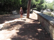 deauxma-12-10-2017-1075921-Video of me walking around a park in Barcelona Spain.