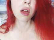Perfekttlilly18 - Dildo Riding And Messy Deepthroat P2