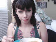 DamnedestCreature manyvids_ Sloppy Noodle Slurping