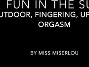 MissMiserlou_-_Fun_in_the_Sun_-_Outdoor_up-close_orgasm_-_ManyVids