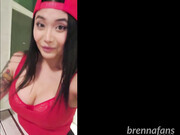 Brenna Sparks aka brennasparks onlyfans_(2021-01-18) #1 customer orders a large pizza. My fellow delivery dr