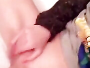 cherubesque_using my pretty pink dildo till I cummed