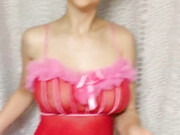 Sabrina Nichole onlyfans_sabrinanicholebunny little red dress