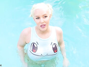 tara babcock onlyfans_Fan Service Friday - Wet Poke Tanks in the Pool! (NSFW) - Minds