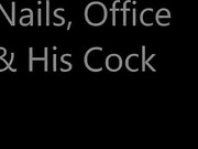 Princess Dolly onlyfans_[clips4sale.com]long nsils_ office slut _ his cock