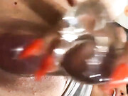 Rainey James onlyfans_Glass Dildo Masturbation
