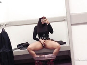 TheAsianBunny решила подрочить в примерочной _ telegram sliv169 _ onlyfans